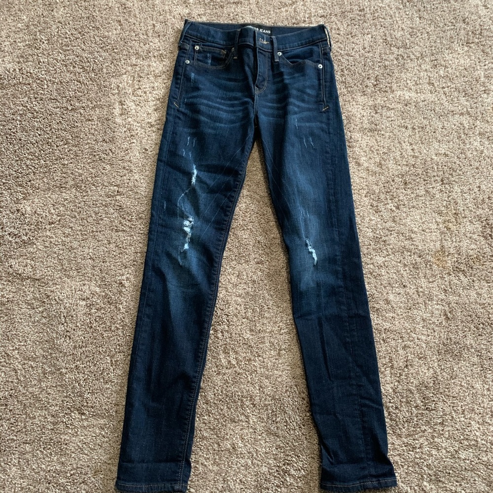 Express Super Skinny Midrise Jeans